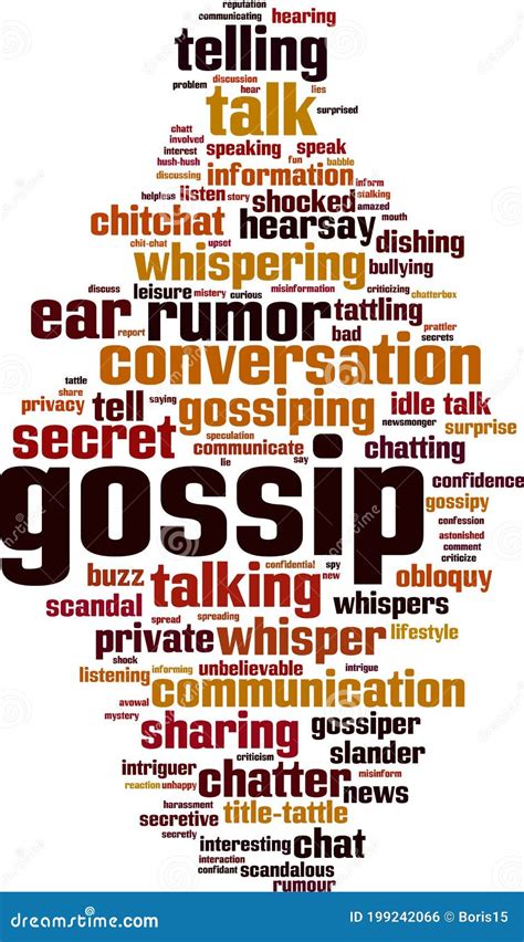 gossip thesaurus|professional term for gossip.